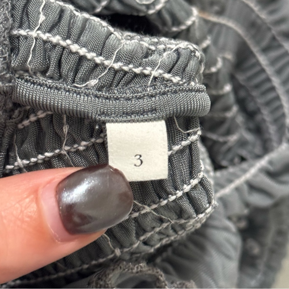 Sandro Yahir Smocked Sequin Tank Top - Picture 6 of 10